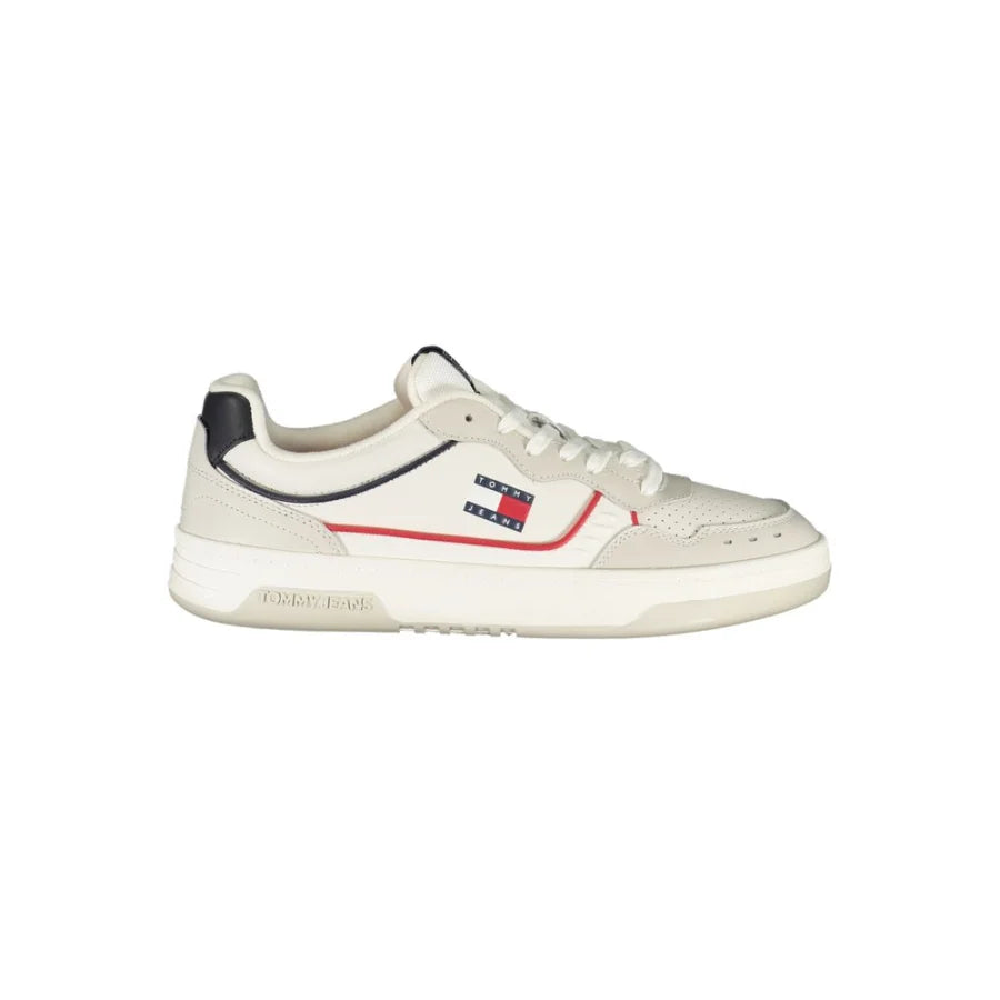 Tommy Hilfiger Bianco Poliuretano Uomo Sneaker