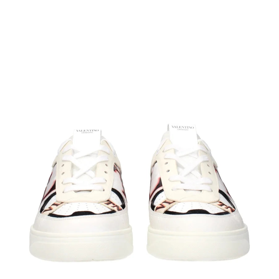 Valentino Garavani White Leather Sneakers