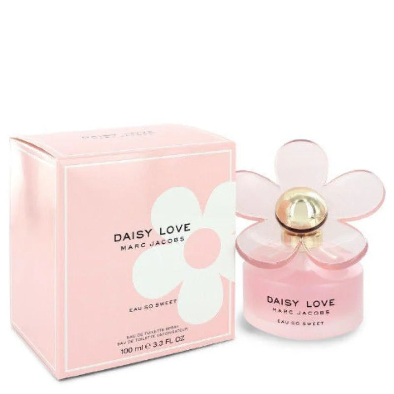 Sunlit Daisy Love Eau So Sweet White Raspberries Sugar Musk Women’s Perfume Marc Jacobs