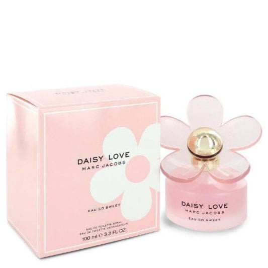 Sunlit Daisy Love Eau So Sweet White Raspberries Sugar Musk Women’s Perfume Marc Jacobs