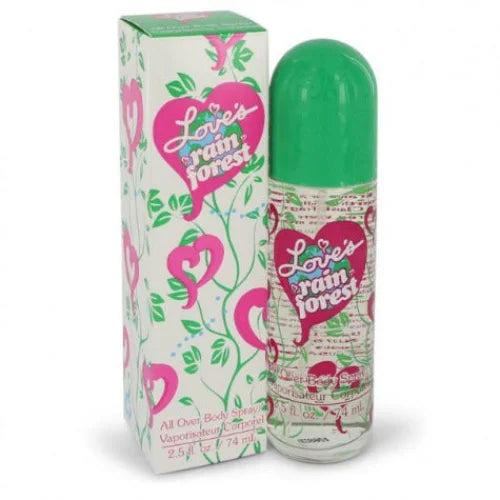Loves Rainforest women’s body spray bottle