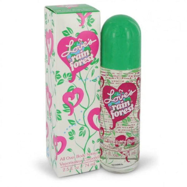 Body Fantasies Rainforest women’s body spray bottle