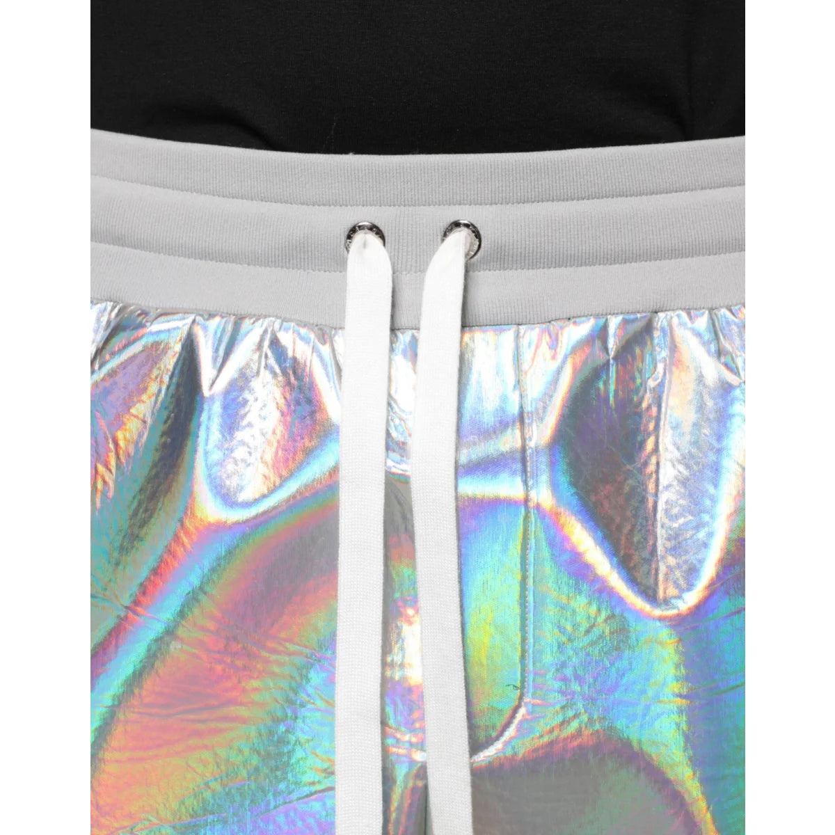 Dazzling Dolce Gabbana Iridescent Jogger Pants for a Bold Statement &