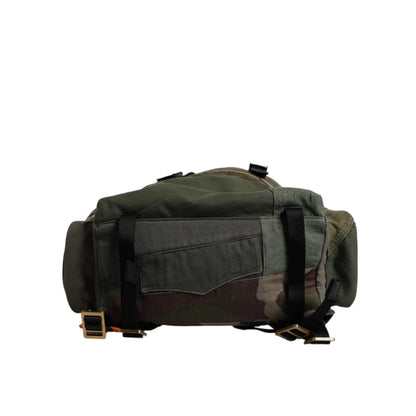 Dazzling Dolce Gabbana Military Green Drawstring Closure Backpack Bag &