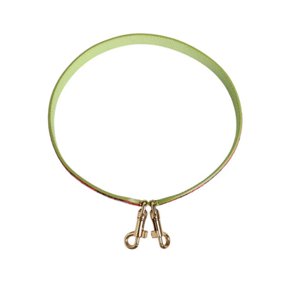 Dazzling Dolce Gabbana Red Leather Shoulder Bag Strap &