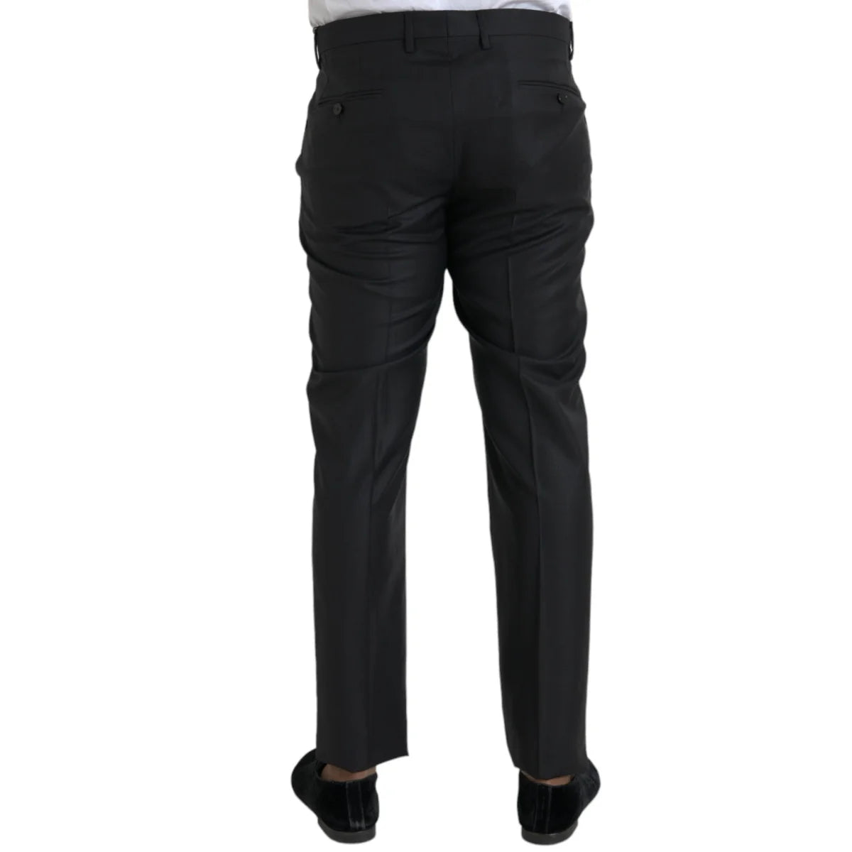 Dazzling Dolce Gabbana Wool Dress Pants Authentic Luxury &