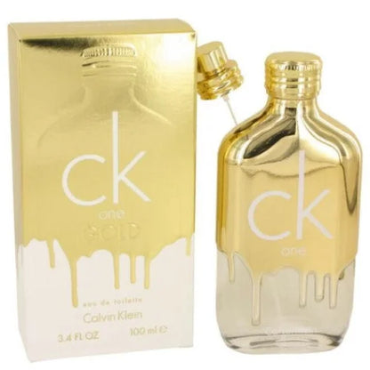 Dazzling Women’s Fragrance Ck One Gold Invigorating Woody Citrus Scent Unisex Calvin Klein