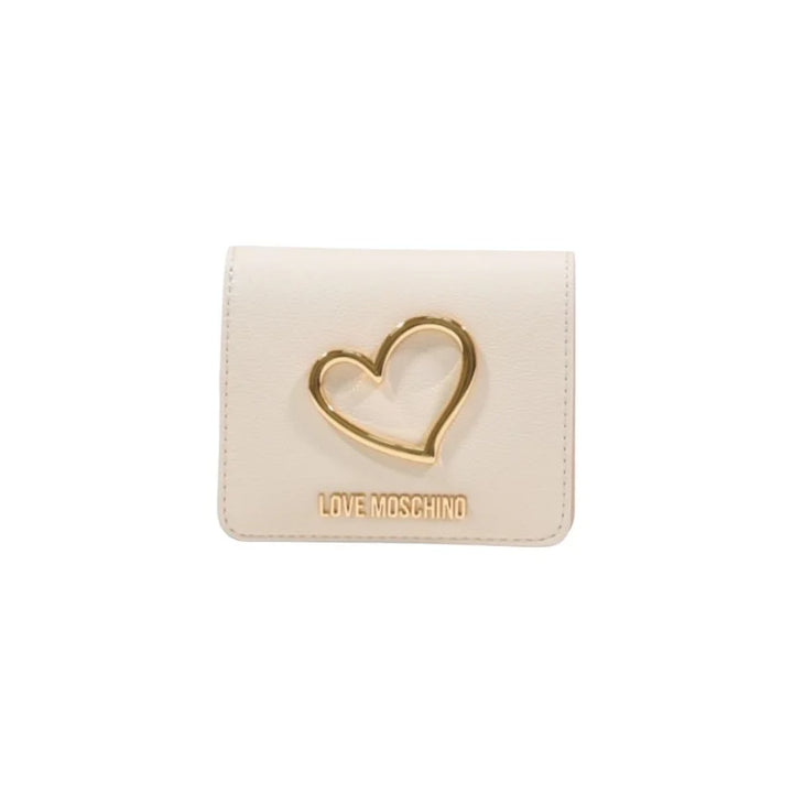 Love Moschino Beige Polyethylene Wallet