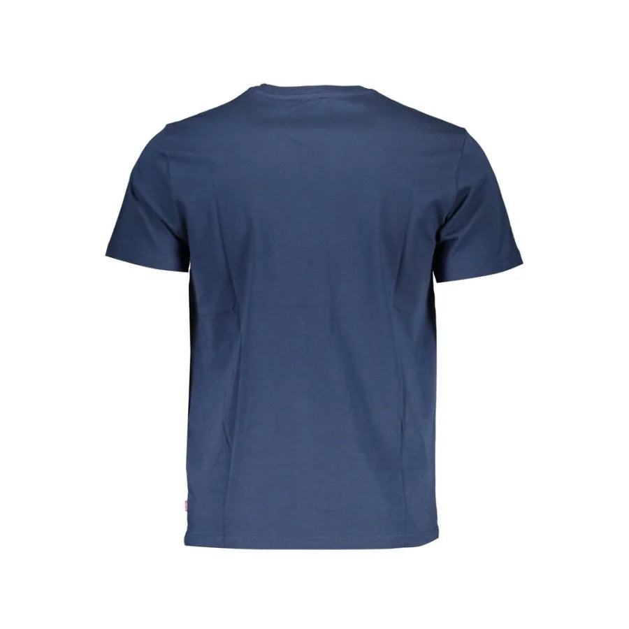 Levi’s Blue Cotton Men T-Shirt