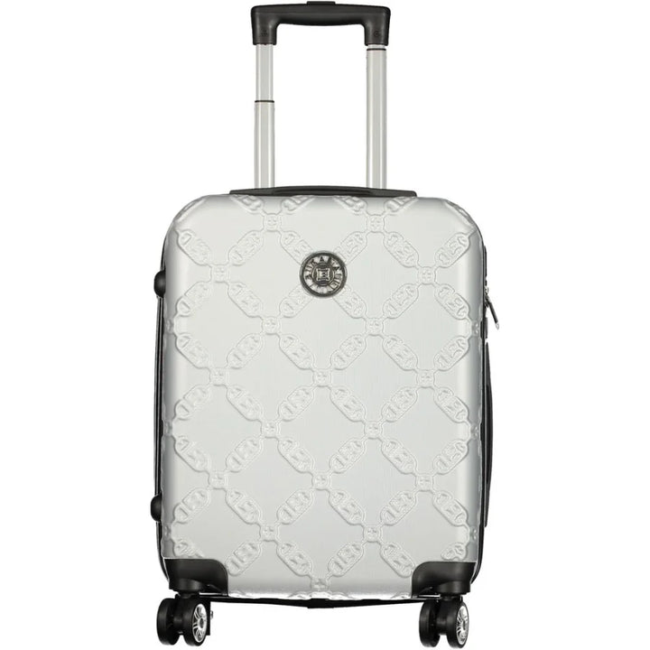 Laura Biagiotti Silver Polyurethane Women’s Travel Bag