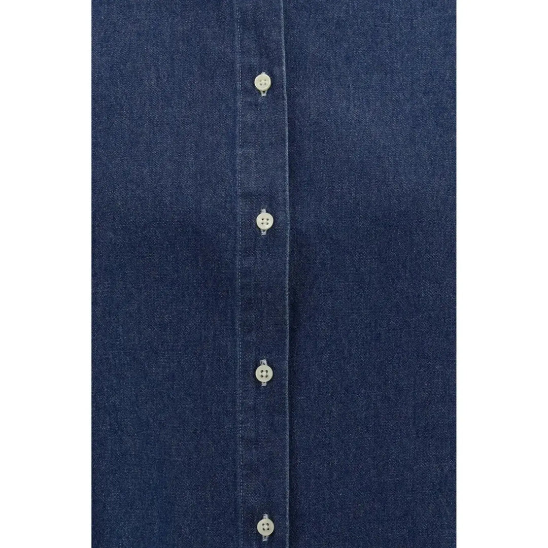 Deperlu Blue Denim Shirt