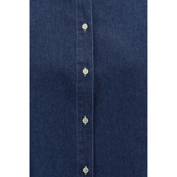 Deperlu Blue Denim Shirt