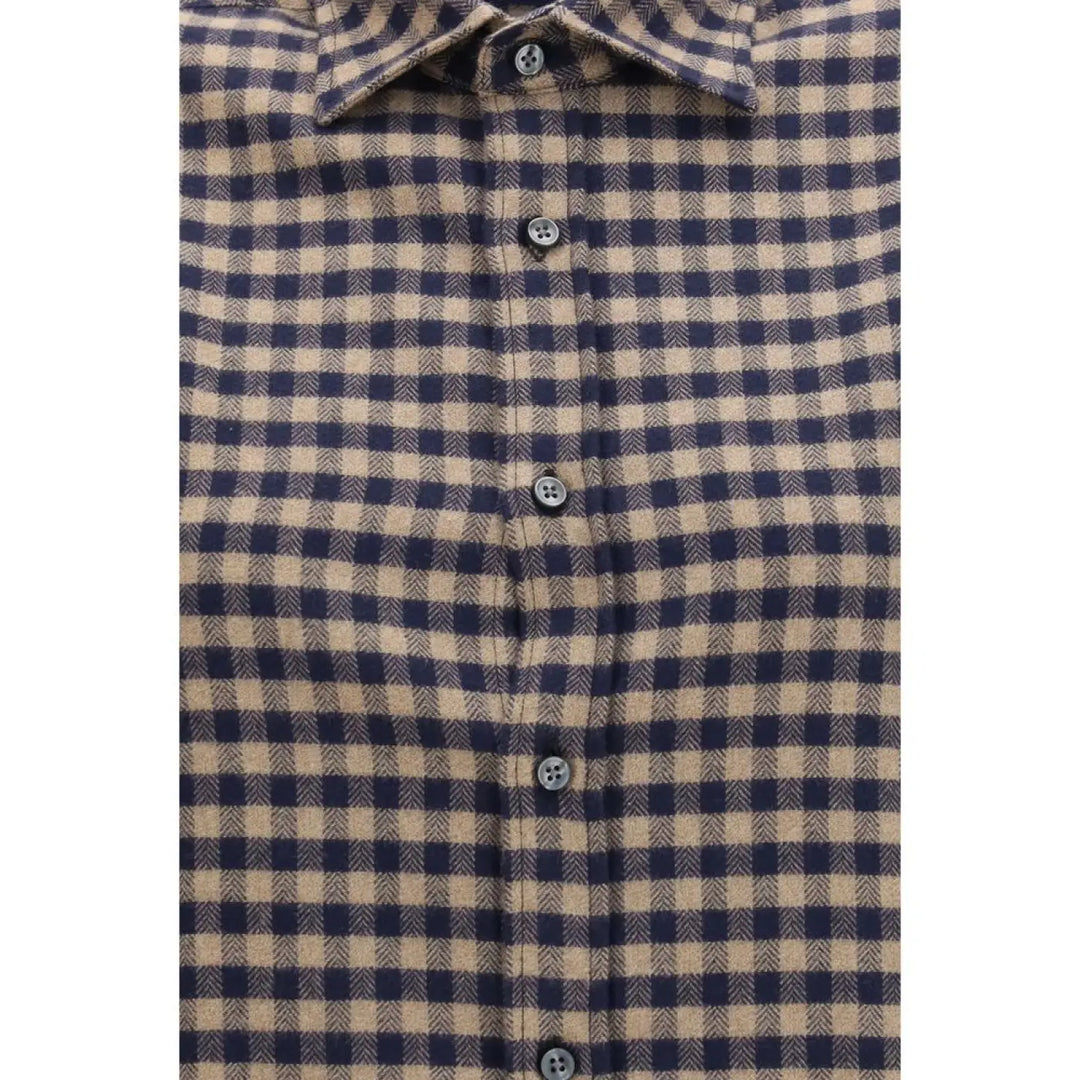 Deperlu Multicolor Cotton Pattern Shirt