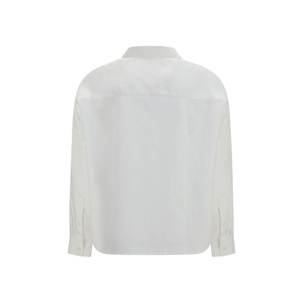 Deperlu Shirts - White Linen Shirt