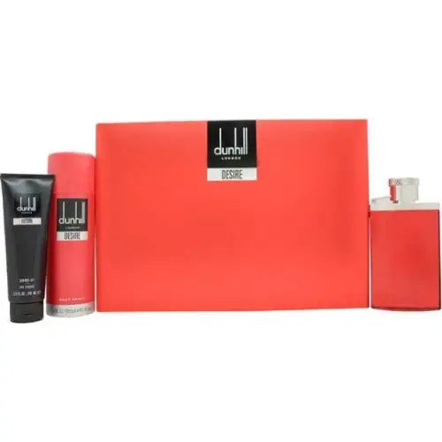 Ignite Your Senses with Desire Red Perfume Gift Set and Crisp Apple Bliss Men’s Sets Dunhill