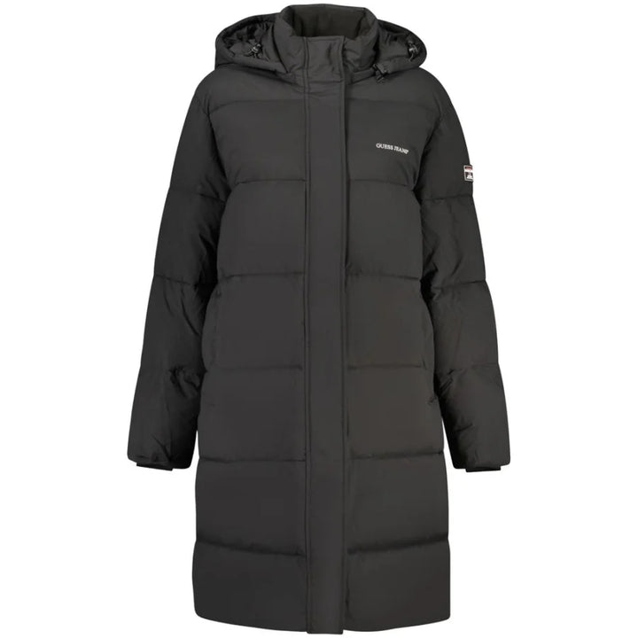 Guess Jeans Black Polyester Women’s Jacket