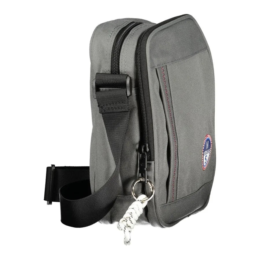 North Sails Grigio Polyester Man Shoulder Bag