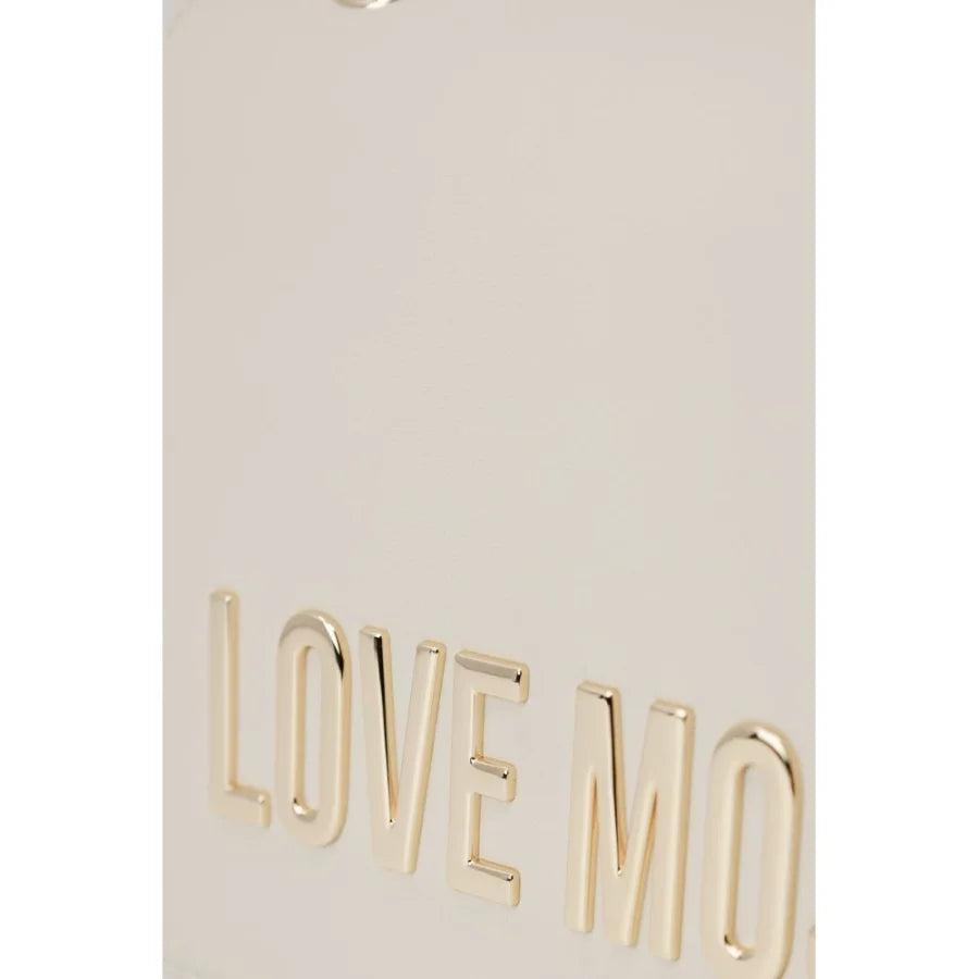 Love Moschino Beige Polyethylene Handbag