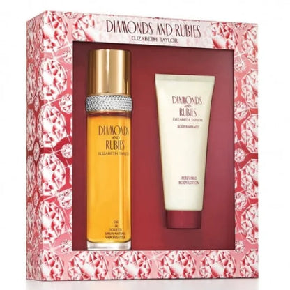 Diamonds and Rubies Perfume Gift Set by Elizabeth Taylor for Women Women’s Sets