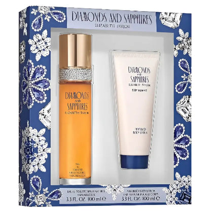 Elizabeth Taylor Diamonds & Sapphires Gift Set for Radiant Elegance Women’s Sets