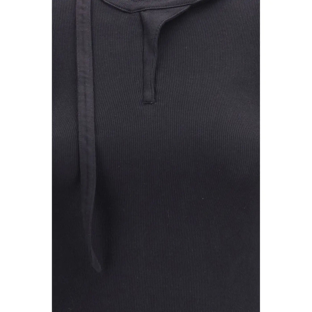 Diesel Black Cotton Long Sleeve T-Shirt