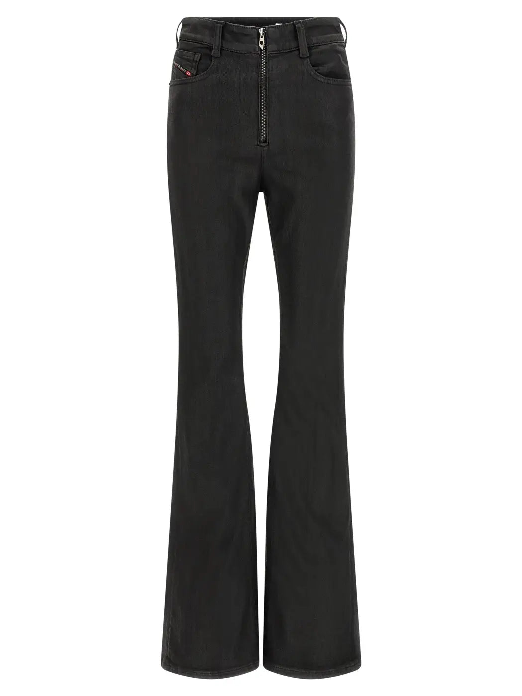 Diesel Black Cotton Slim Fit Jeans