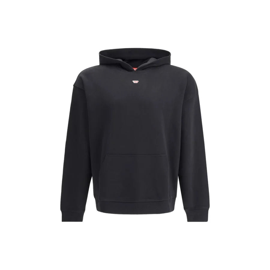 Diesel Black Cotton Sweatshirt