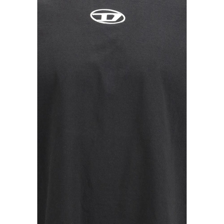 Diesel Black Cotton T-shirt
