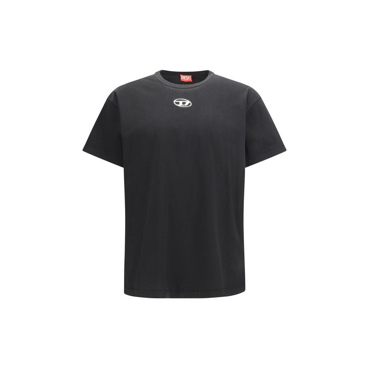 Diesel Black Cotton T-shirt