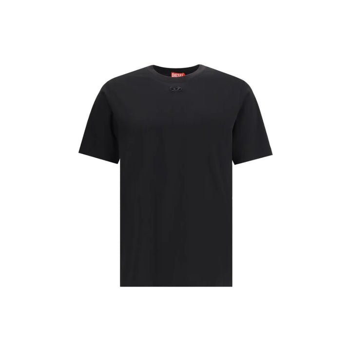 Diesel Black Cotton T-Shirt