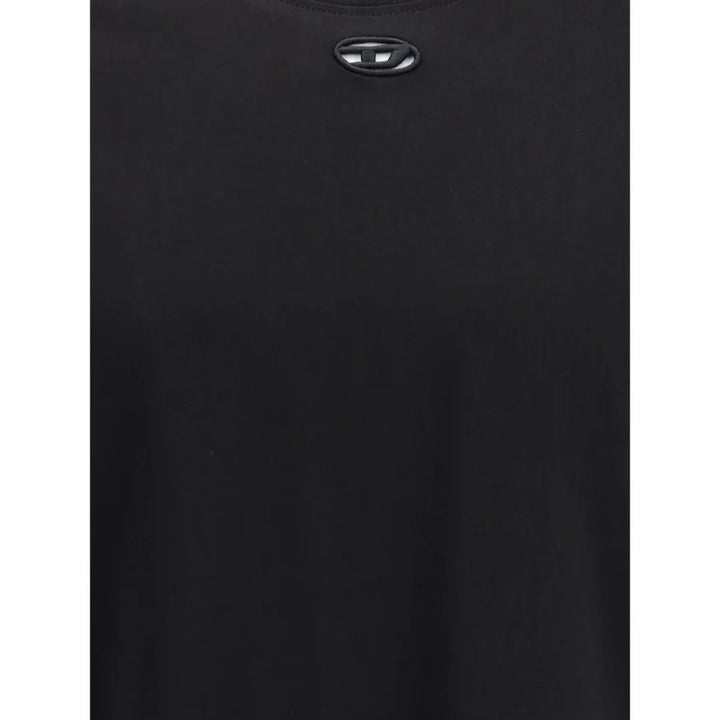 Diesel Black Cotton T-Shirt