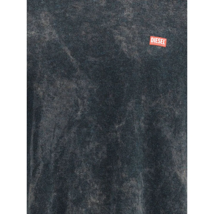 Diesel Black Cotton T-Shirt