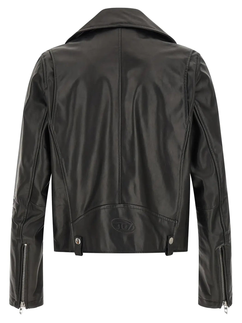 Diesel Black Cowhide Leather Jacket
