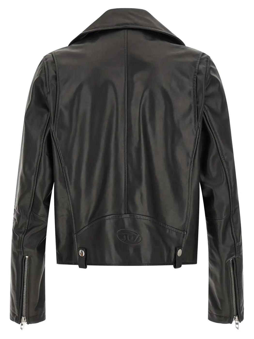 Diesel Black Cowhide Leather Jacket