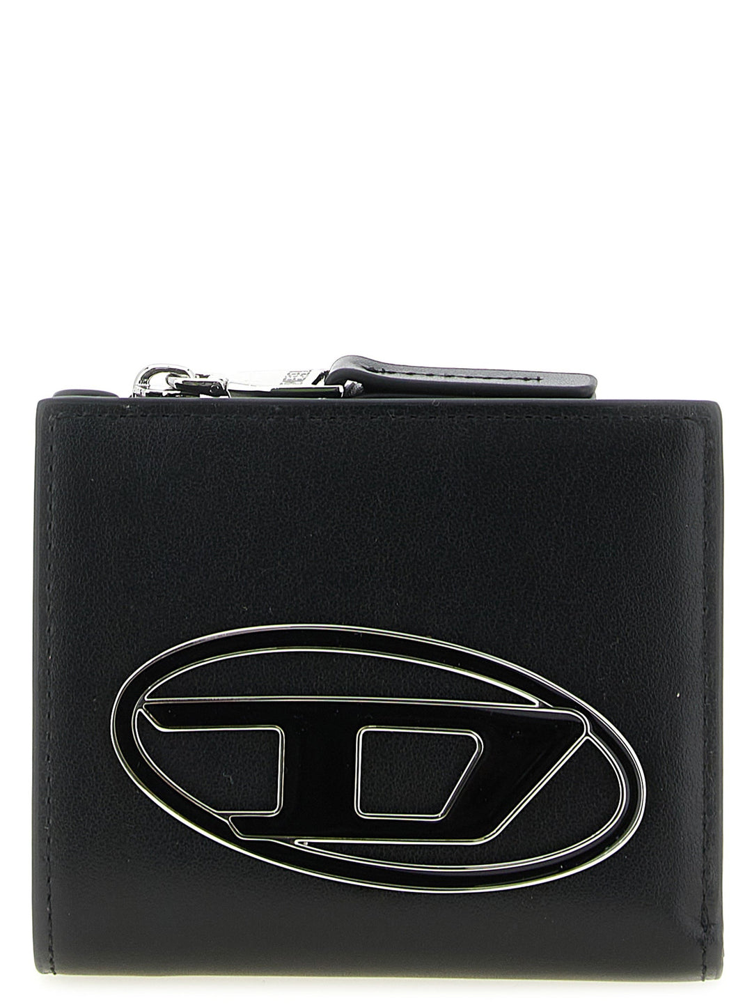 Diesel Black Leather Cardholder