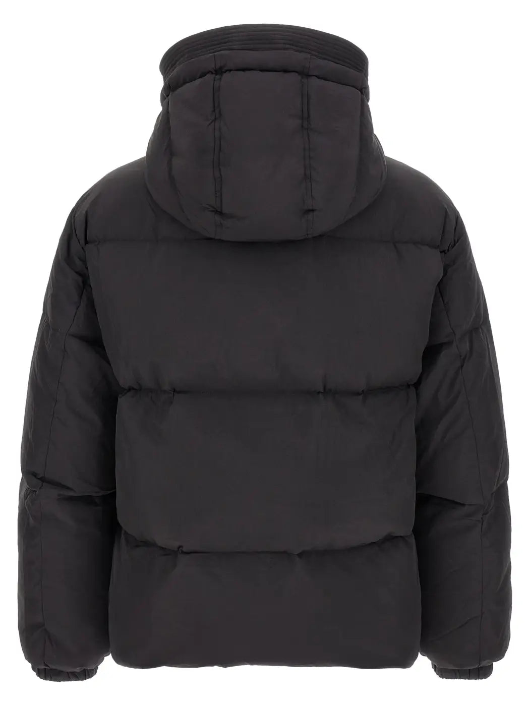 Diesel Black Polyamide Full-length Jacket