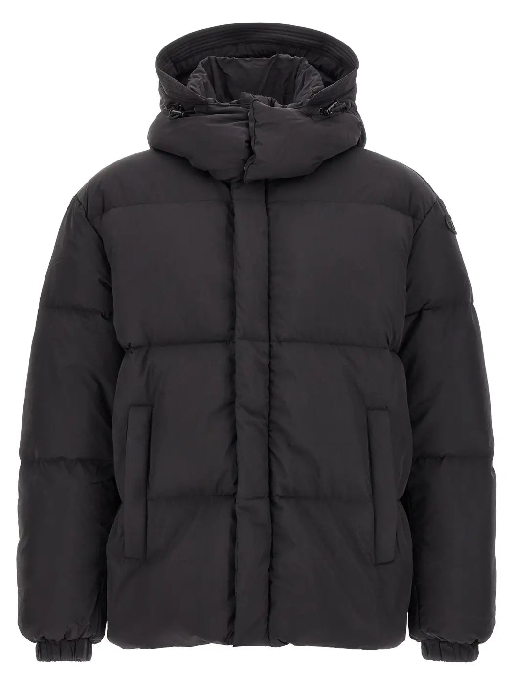 Diesel Black Polyamide Full-length Jacket