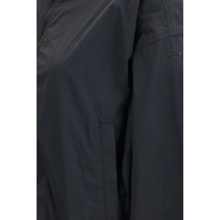 Diesel Black Polyamide Shell Jacket