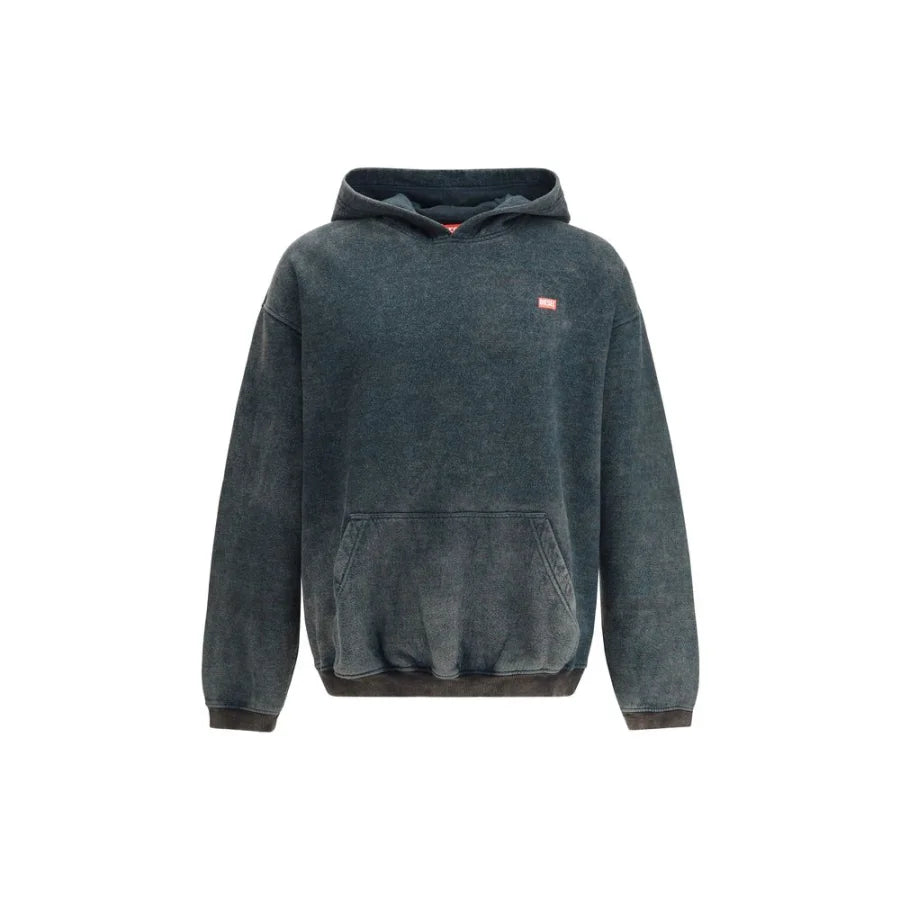 Diesel Black Polyester Sweatshirt