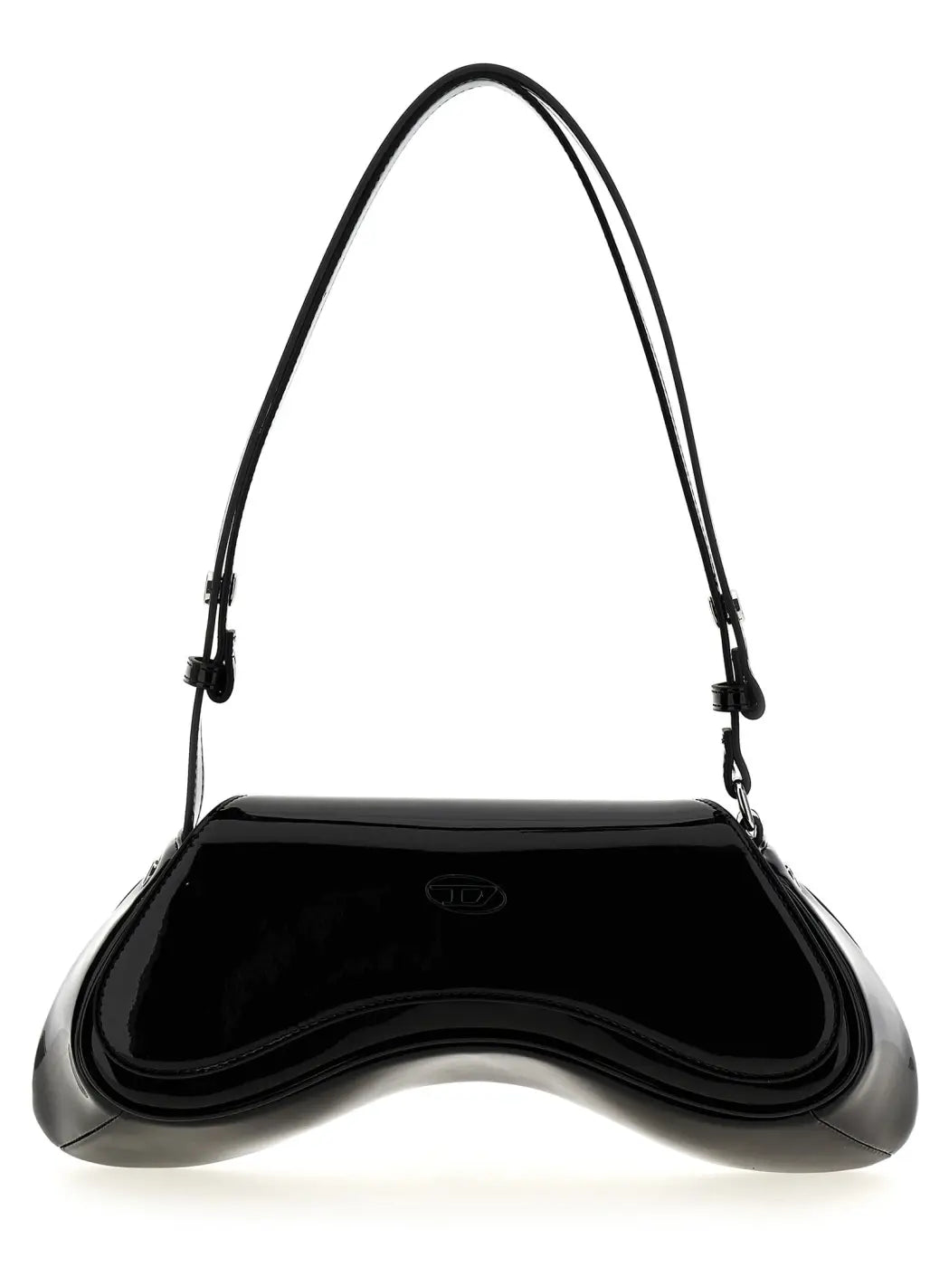 Diesel Black Polyethylene Shoulder Bag