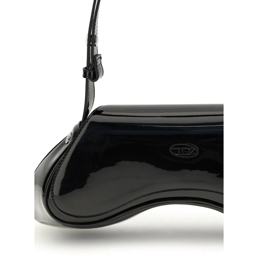Diesel Black Polyethylene Shoulder Bag