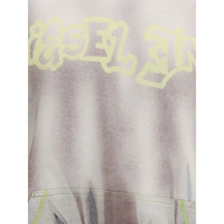 Diesel Gray Cotton Sweatshirt