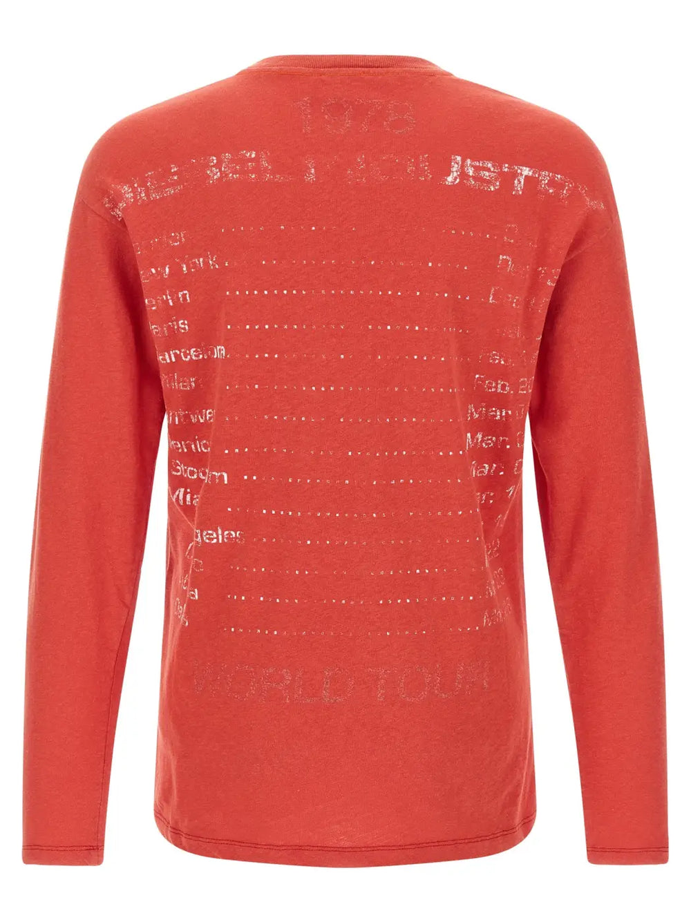Diesel Red Cotton T-shirt