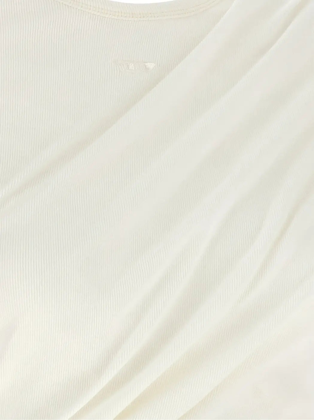 Diesel White Cotton Long Sleeve T-shirt