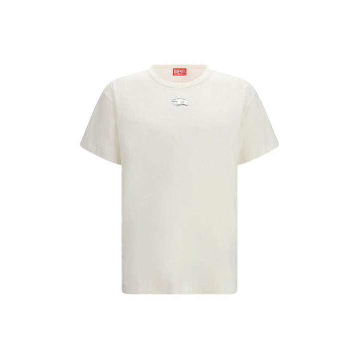 Diesel White Cotton T-shirt