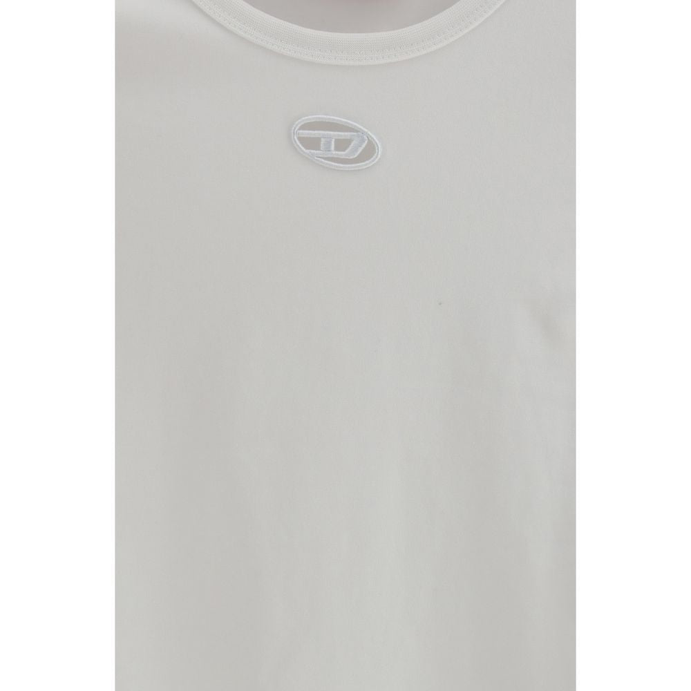 Diesel - White Cotton T-Shirt