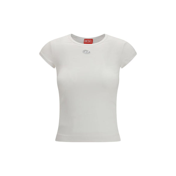 Diesel - White Cotton T-Shirt