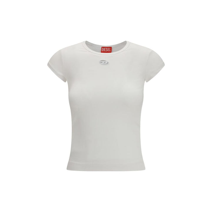 Diesel - White Cotton T-Shirt