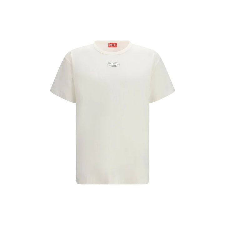 Diesel White Cotton T-Shirt