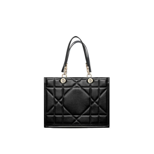 Dior - Black Leather Tote Bag
